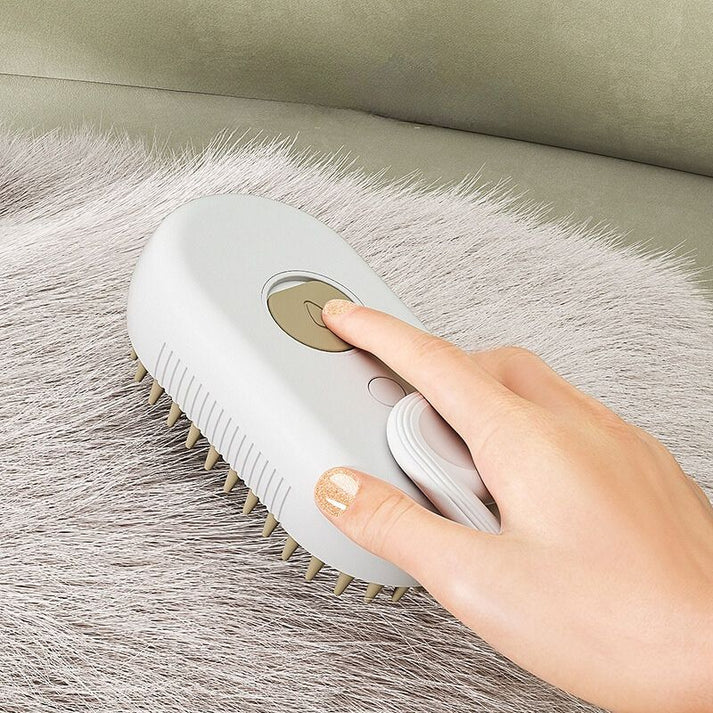 Brosse à vapeur pour chat