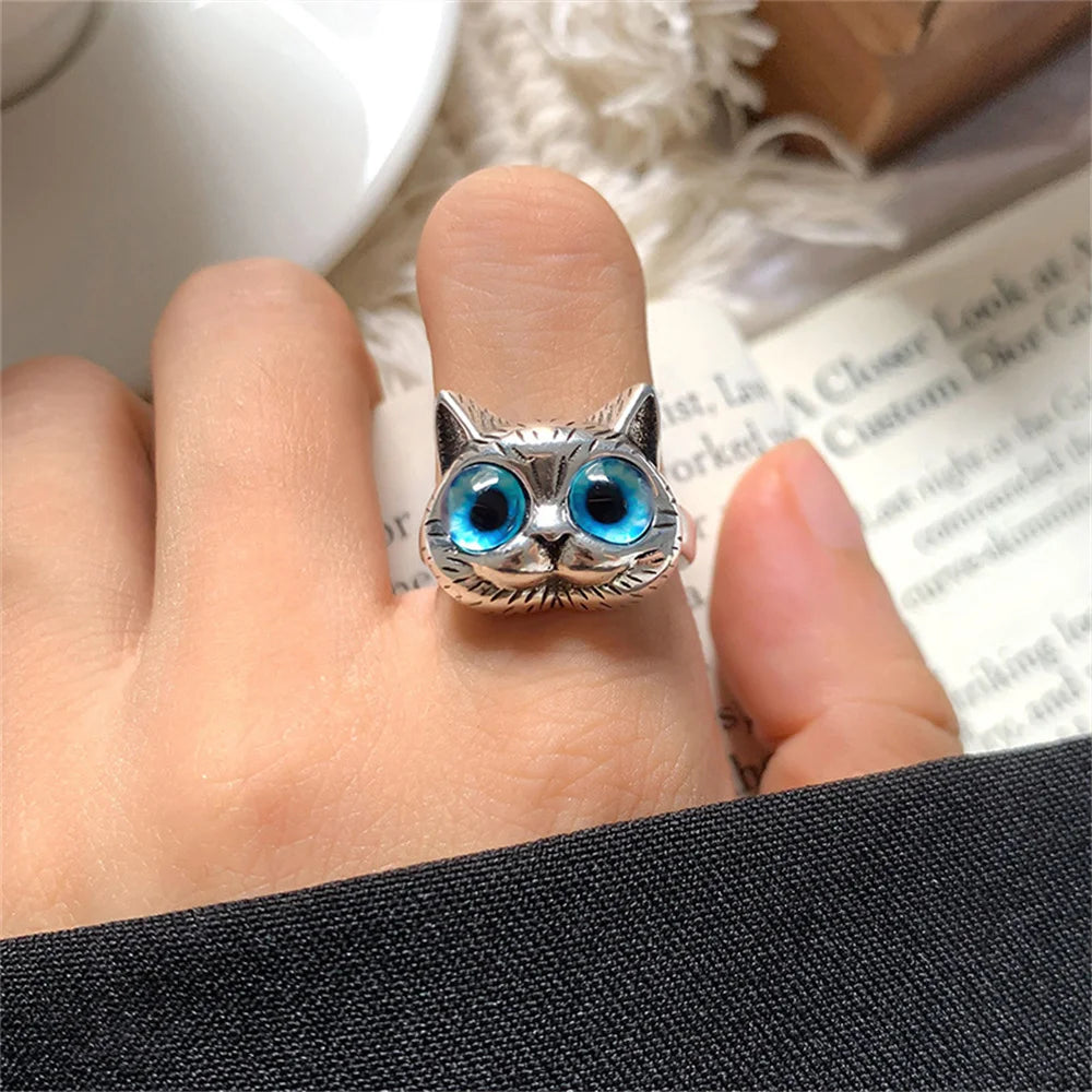 Bague Chat Mignonne et Amusante