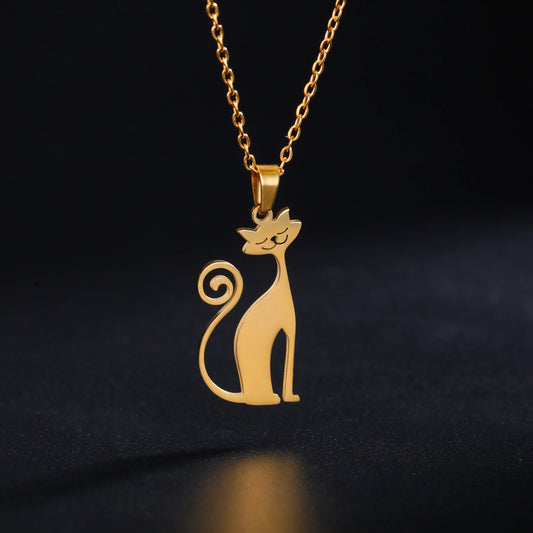 Pendentif L'élégance d'un Chat