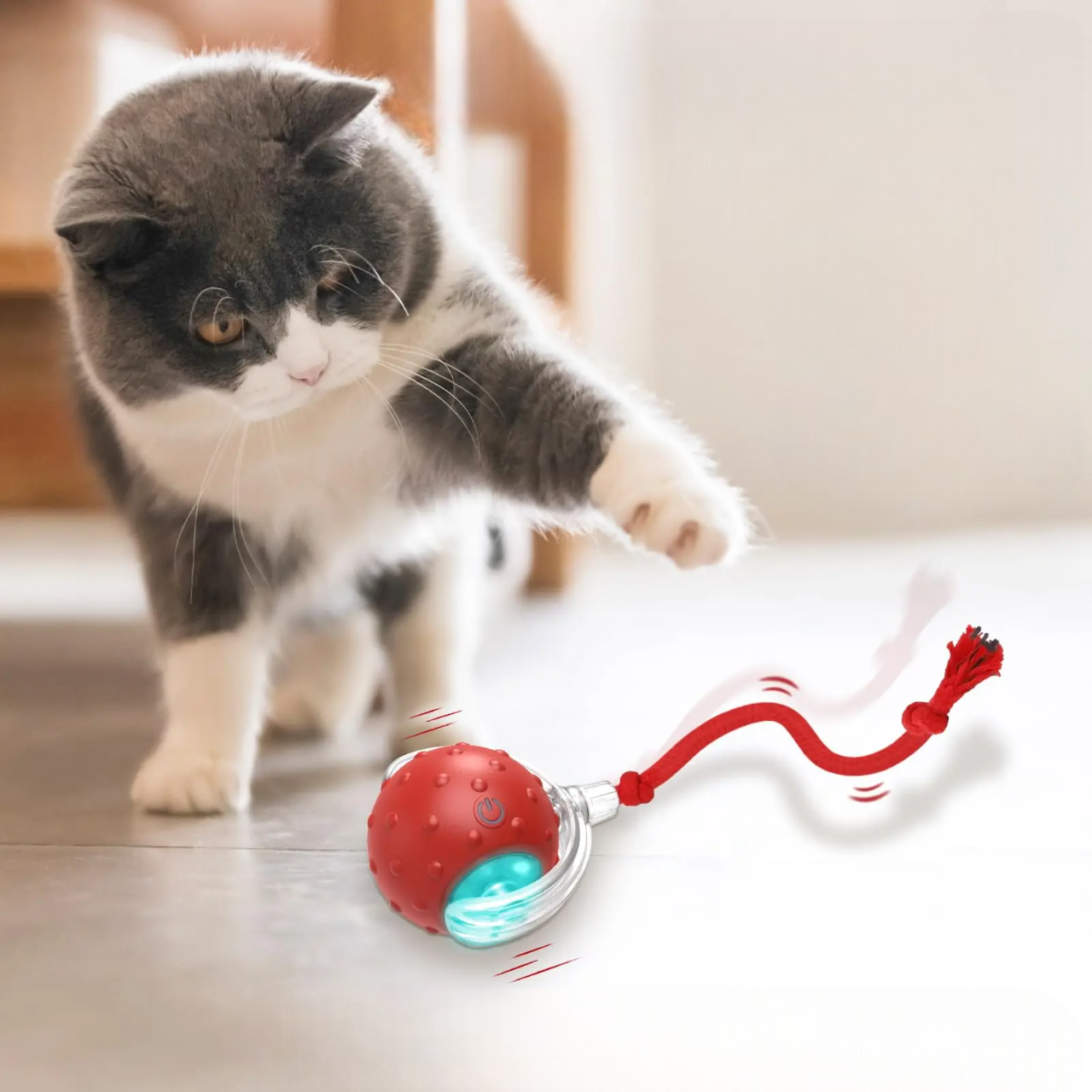 Balle Roulante Interactive pour Chat