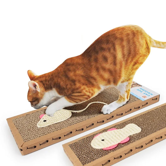 Planche à Gratter en Papier pour Chats