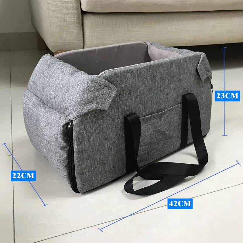 Siège de Voiture Portable pour Petits Chiens et Chats