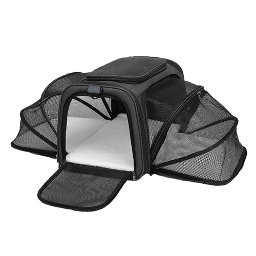 Sac de Transport Pliable et Respirant pour Chat