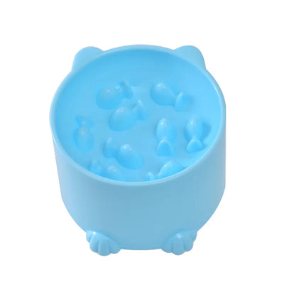Gamelle Antiglouton pour Chat avec Motifs