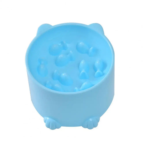 Gamelle Antiglouton pour Chat avec Motifs
