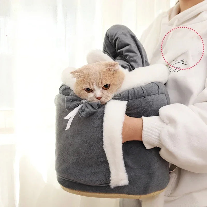 Sac de Transport Peluche pour Chat