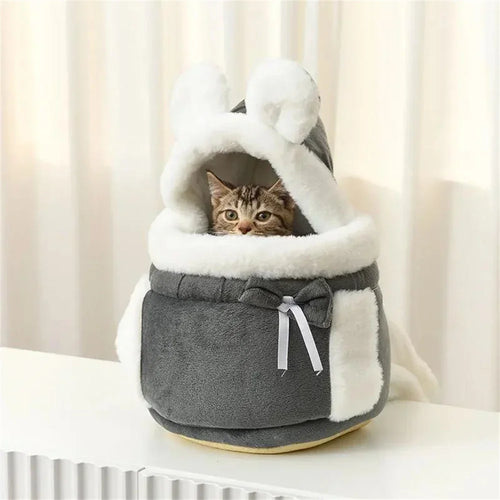 Sac de Transport Peluche pour Chat