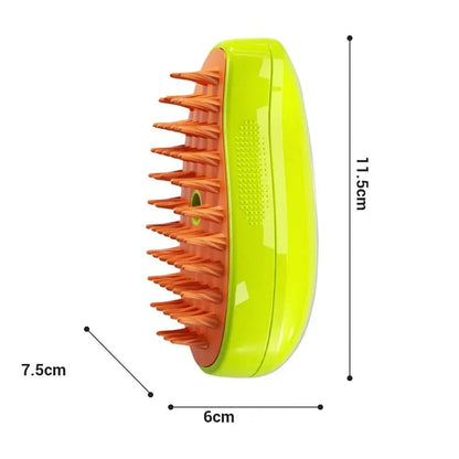 Brosse de Toilettage Innovante à vapeur pour Chats