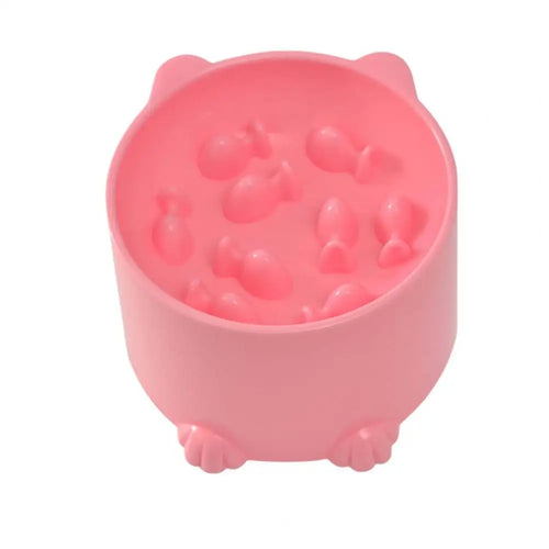 Gamelle Antiglouton pour Chat avec Motifs