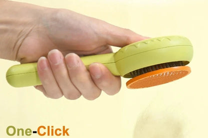 Brosse Chat à Poils Longs Autonettoyante