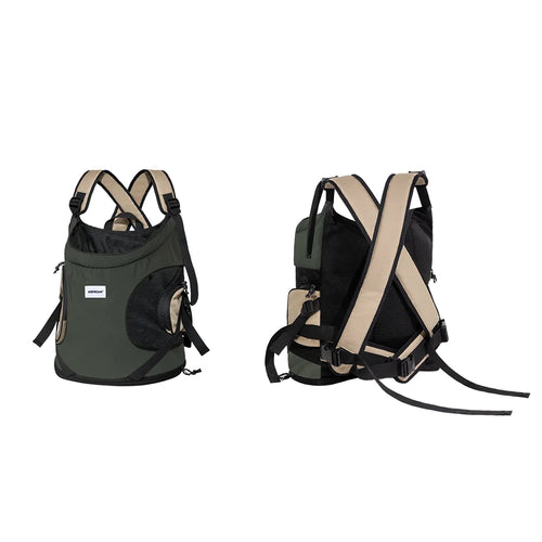 Sac à Dos Portable en Toile Respirante pour Chat