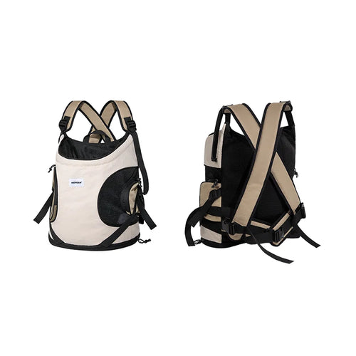 Sac à Dos Portable en Toile Respirante pour Chat