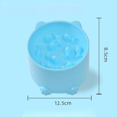 Gamelle Antiglouton pour Chat avec Motifs