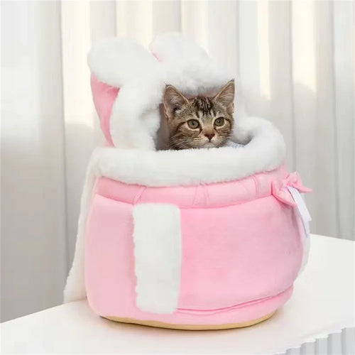 Sac de Transport Peluche pour Chat