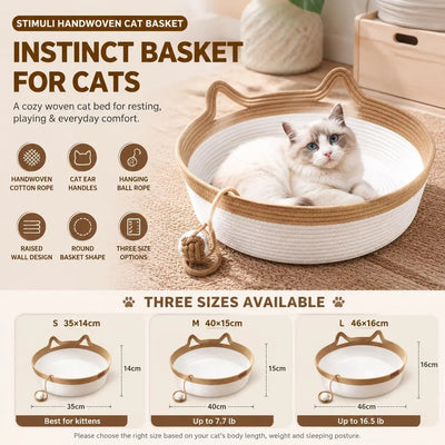 Le Nidou™ – Panier 3-en-1 pour Chat