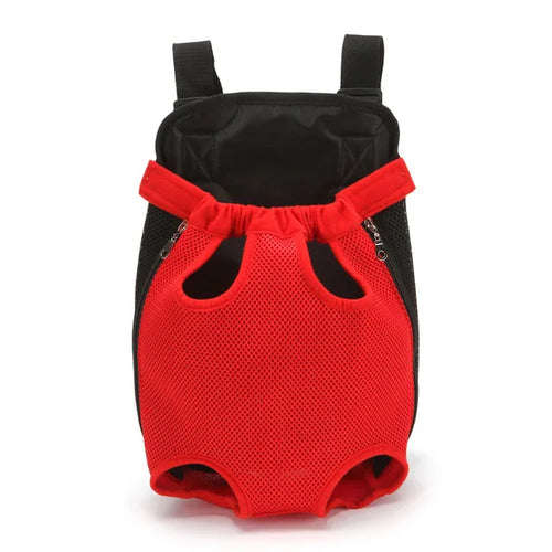 Sac à dos de transport pour chat en maille