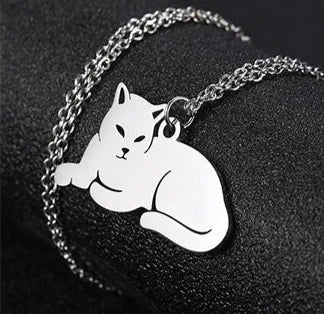 Pendentif Chat Adorable pour Enfants