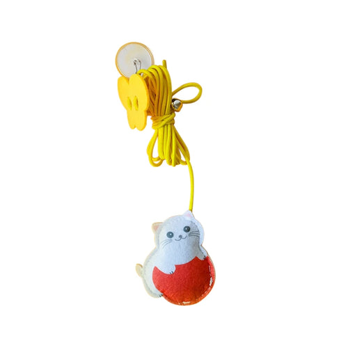 Jouet interactif pour chat à ventouse