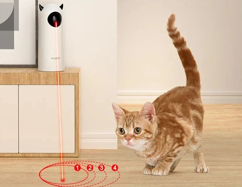 Jouet Laser Rotatif à LED pour Chat