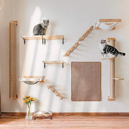 Etagère murale pour chat