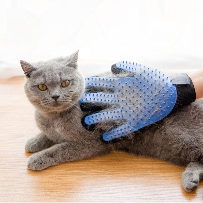 Gant anti-poils pour chat