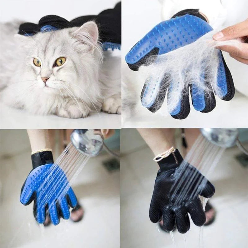 Gant anti-poils pour chat